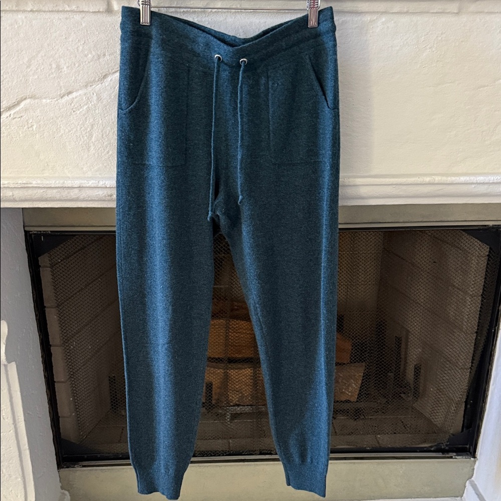 Cashmere Drawstring Jogger Pants